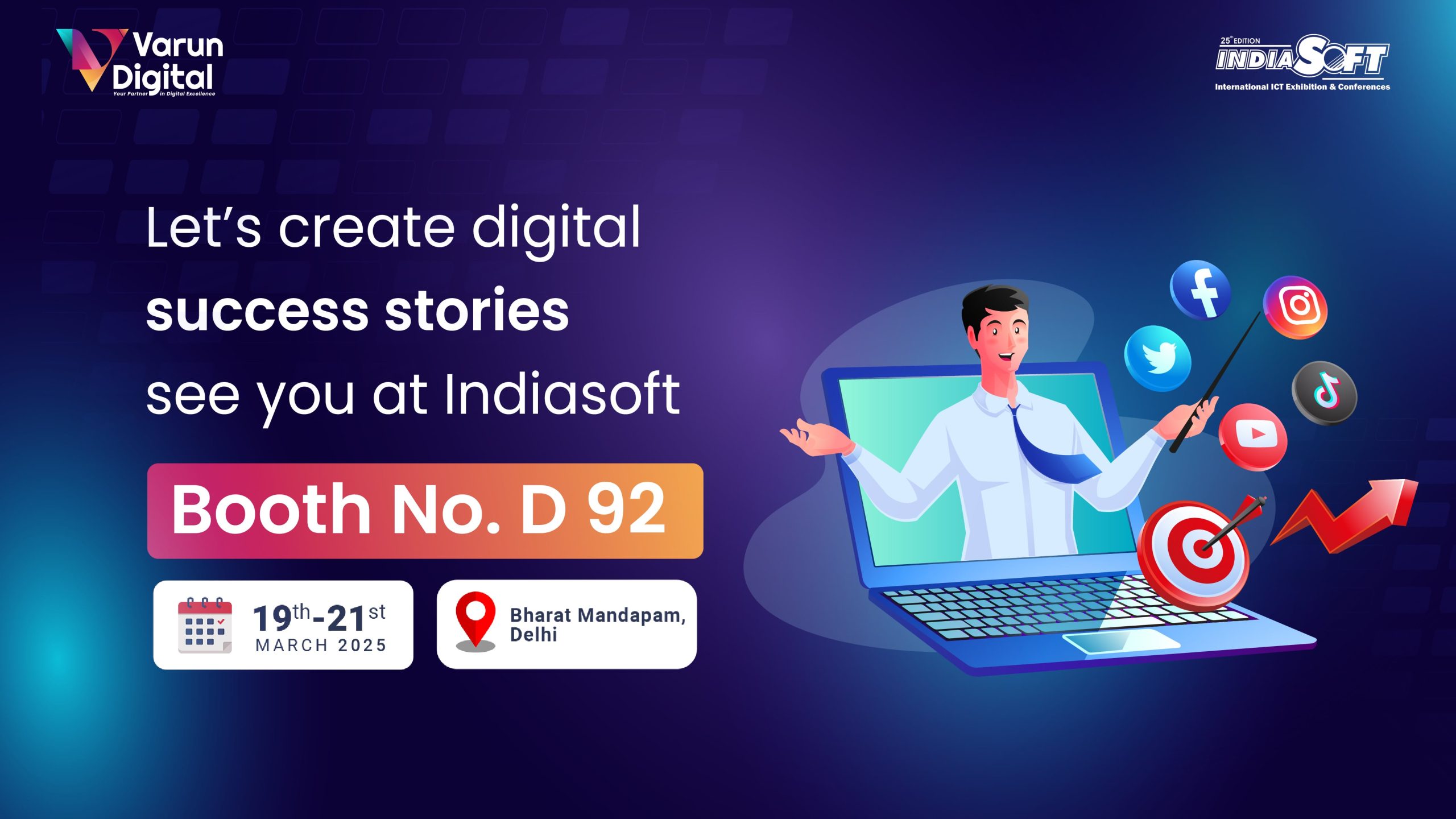 Varun Digital Media at IndiaSoft 2025