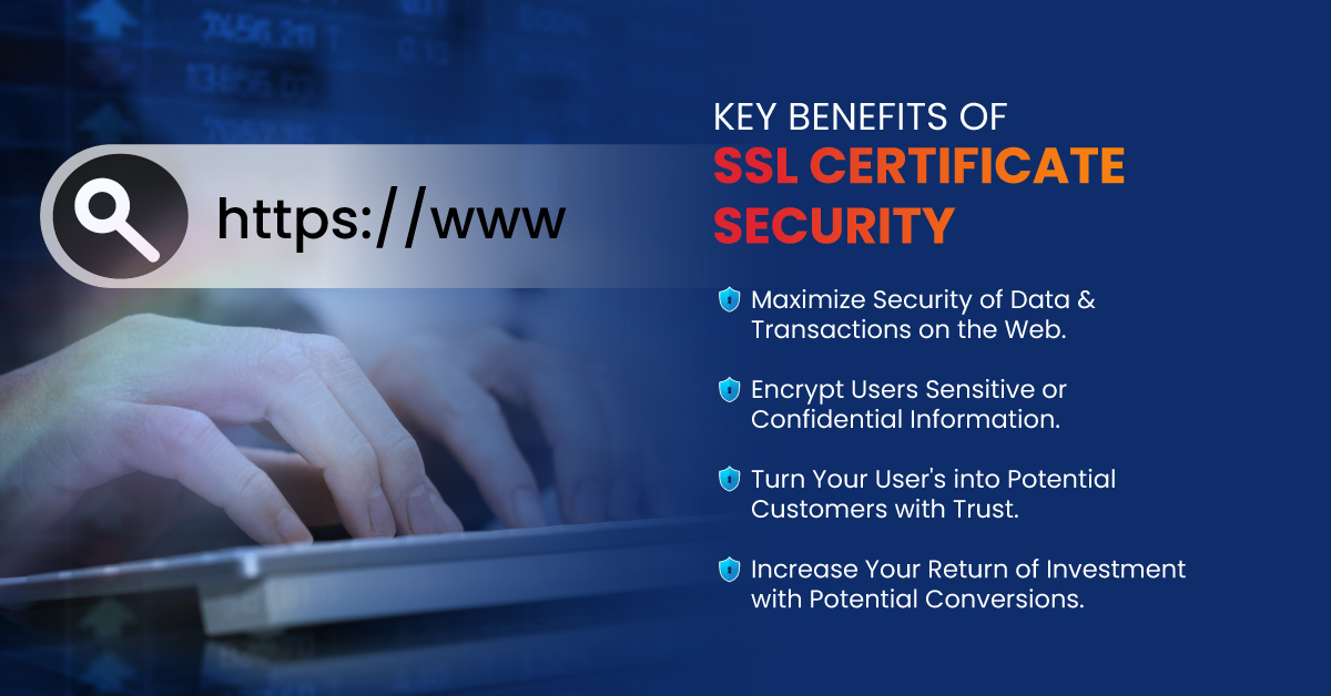 Key benefits of SSL Certificate Security