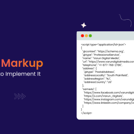 Schema Markup