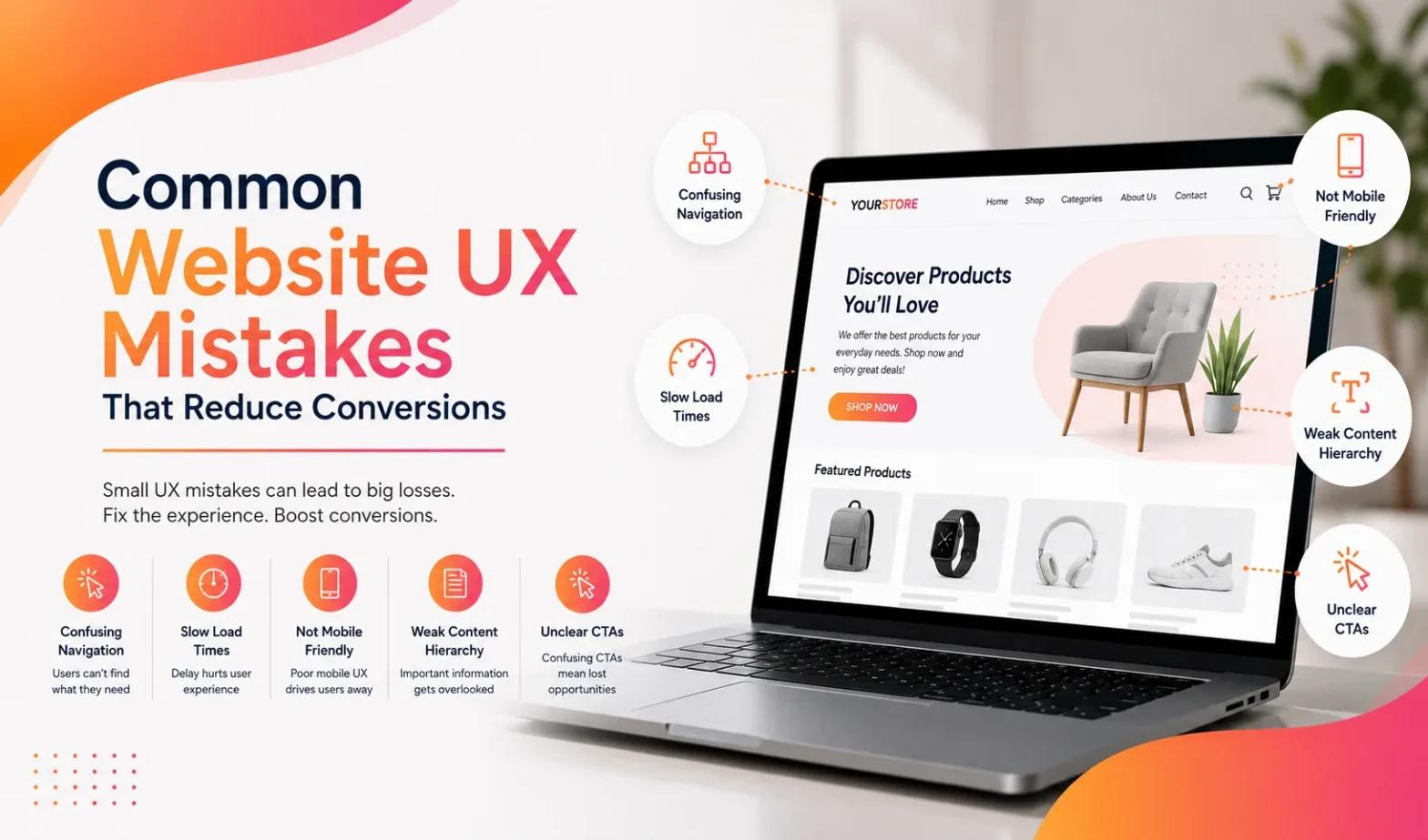 Common Website UX Mistakes
