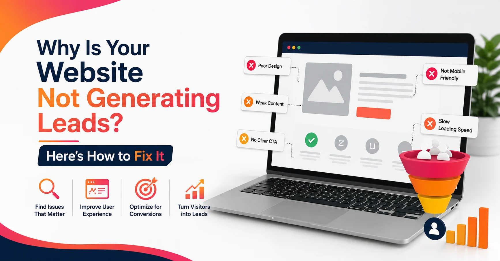 Why Website Not Generating Leads
