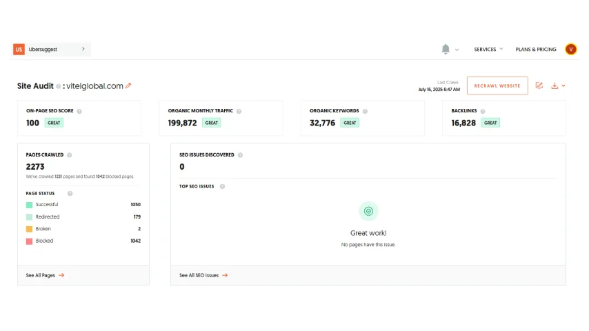 Technical SEO Foundation