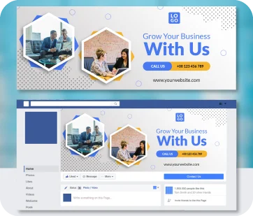 LinkedIn & Twitter Header Design