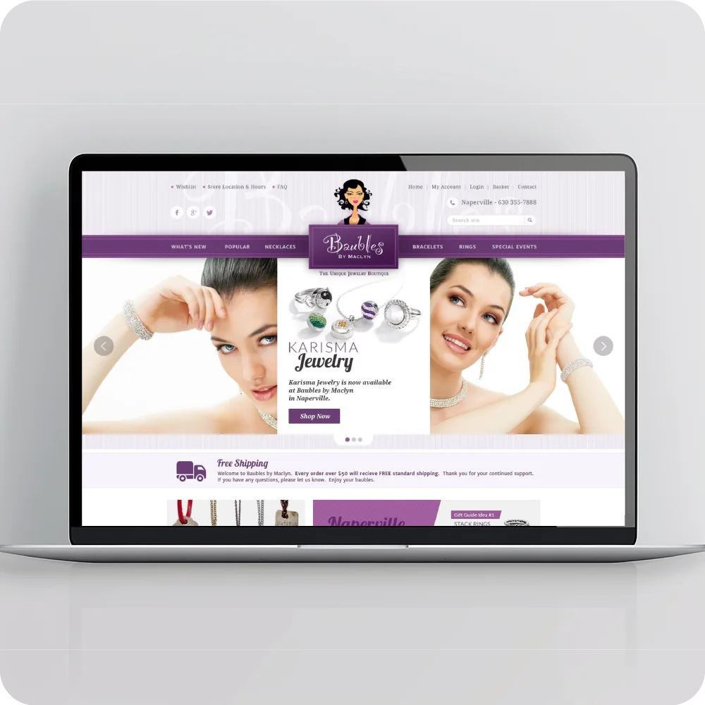 Beauty & Fashion Website Development