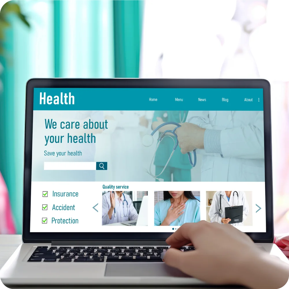 Healthcare Website Development