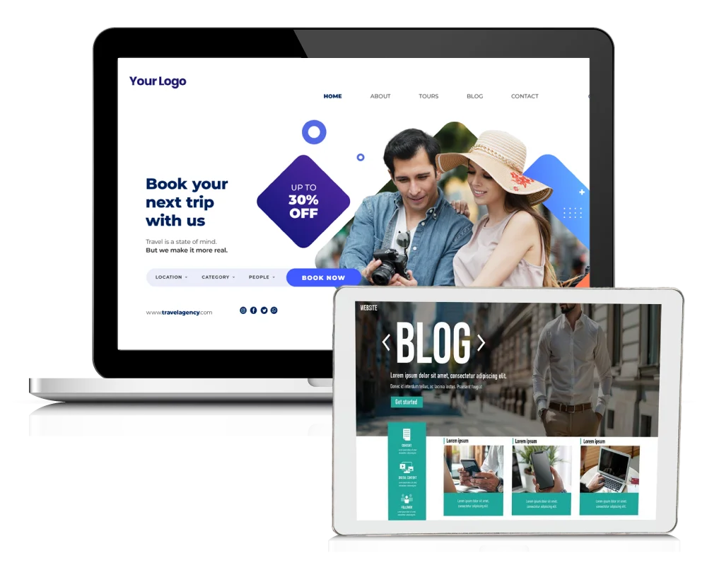 Blog & Landing Pages