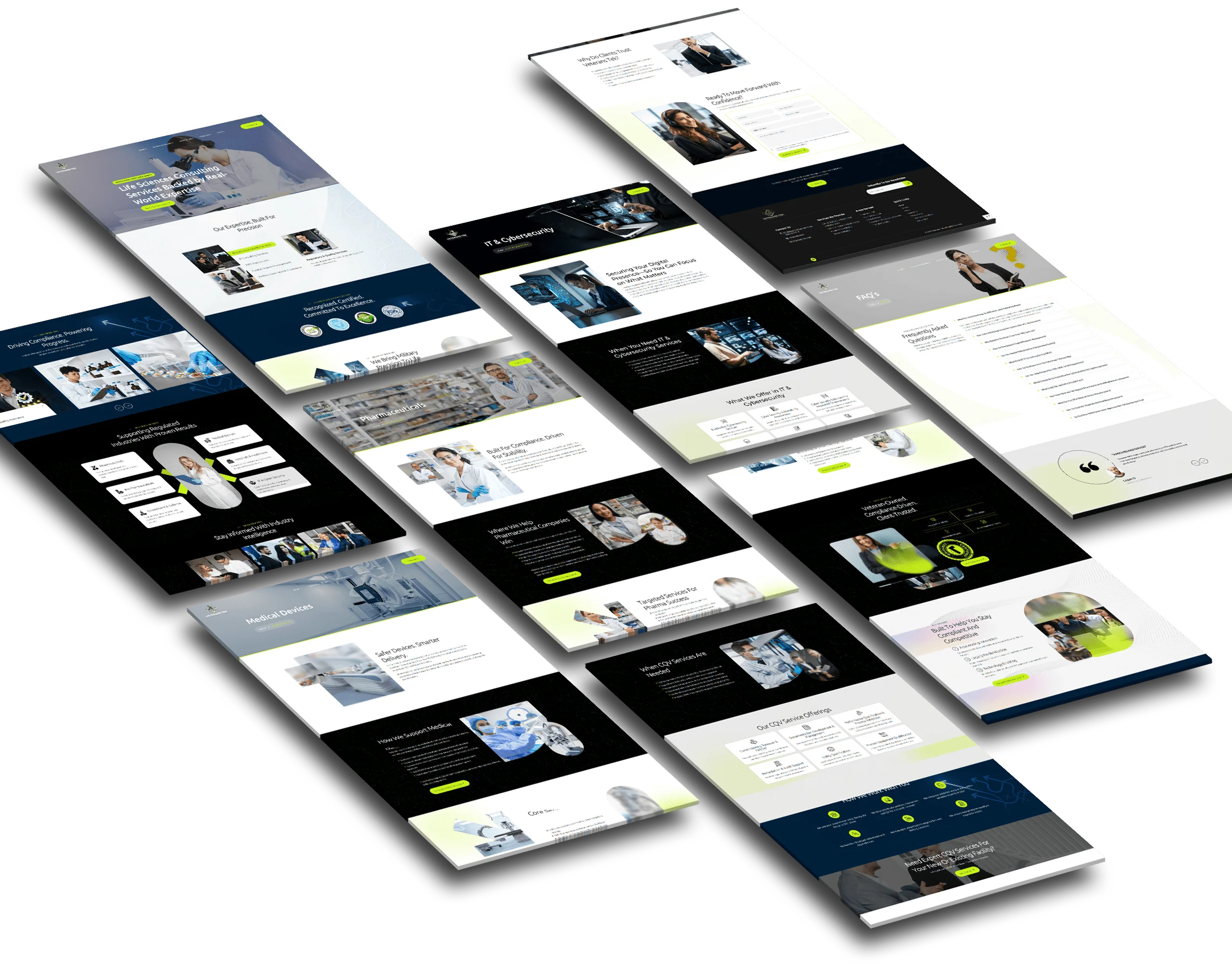 Synersys redesign layouts