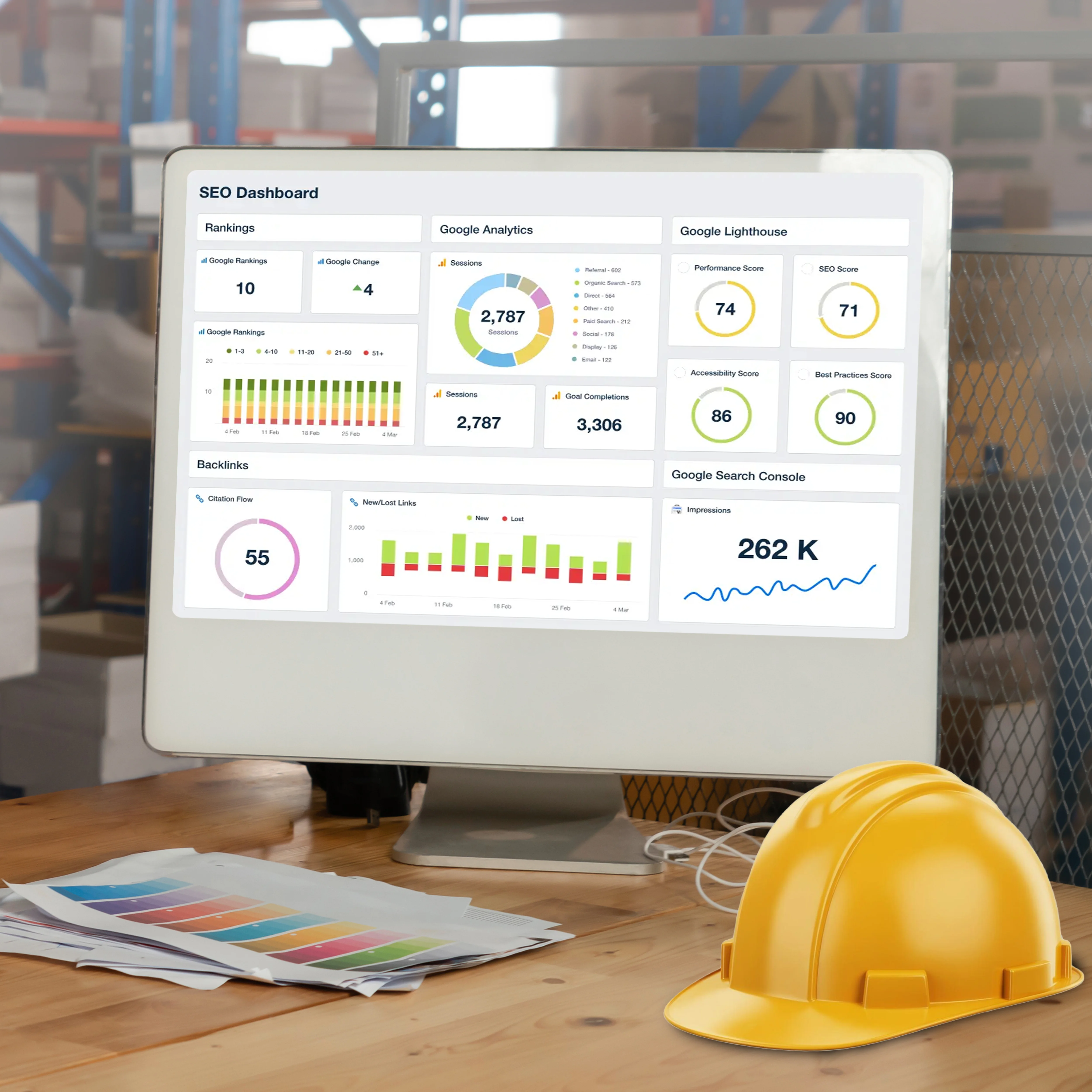 Ongoing SEO Monitoring & Reporting