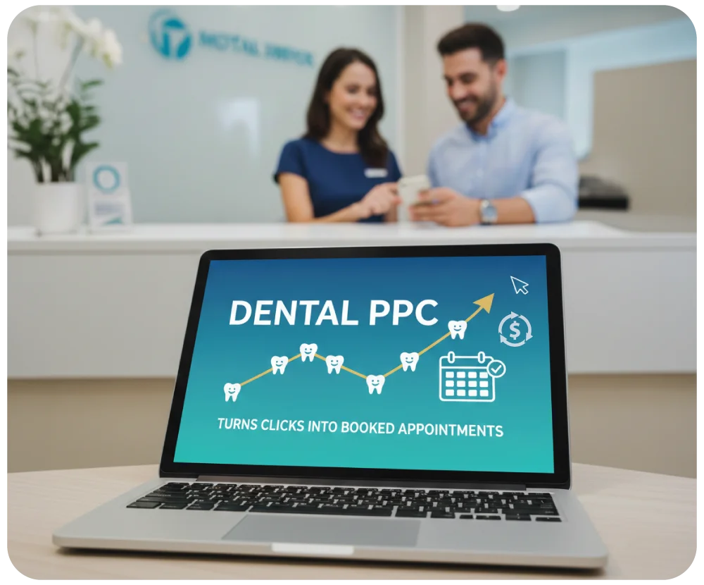 PPC advertising for dentists driving bookings