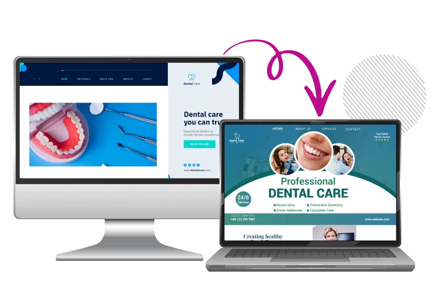 Modern UX for Dental Website Redesign