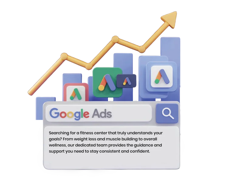 Google Ads targeting Gyms