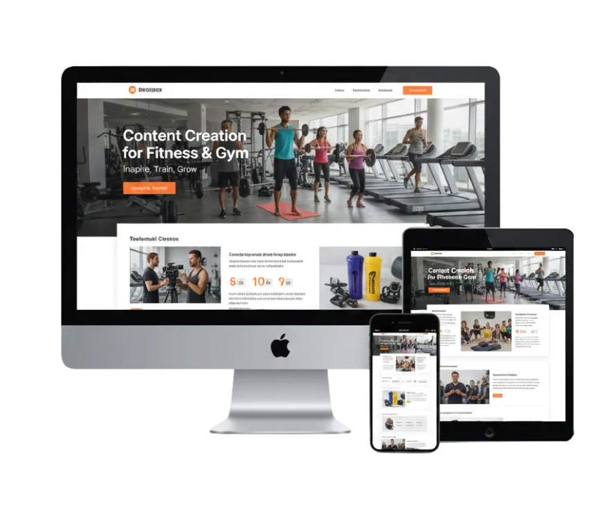 Gyms & Fitness Focused Content