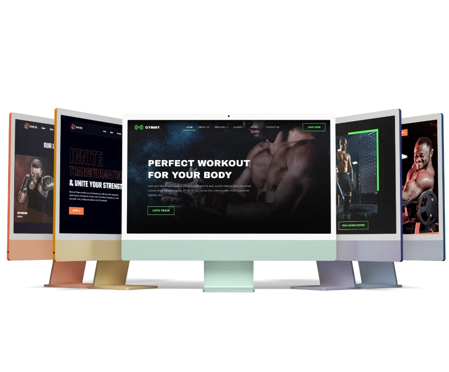 Gym Website Development