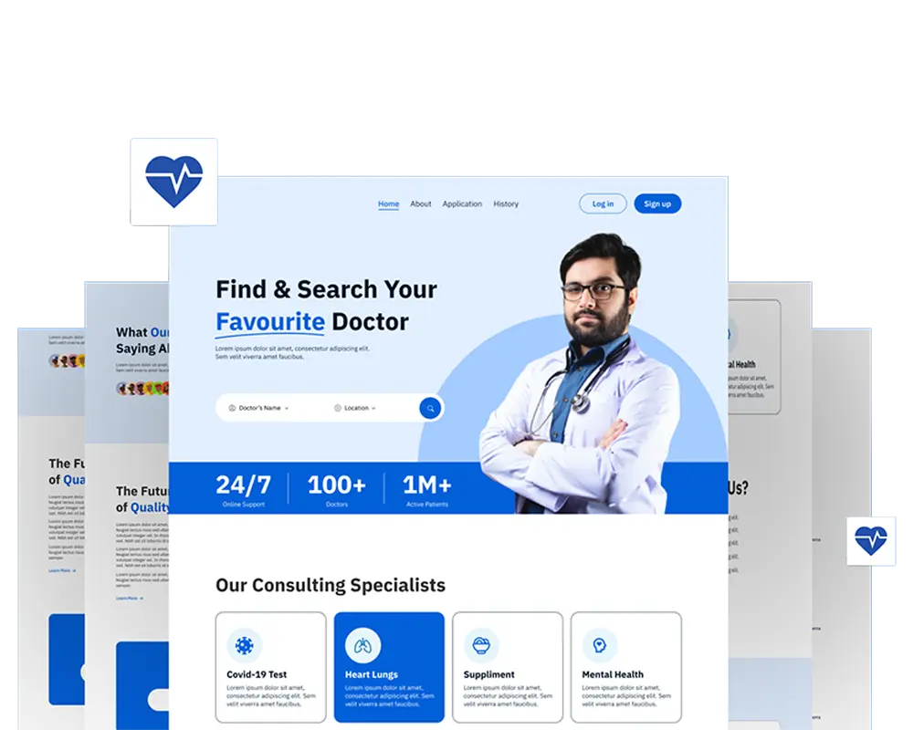 Landing Pages for Patient Conversion