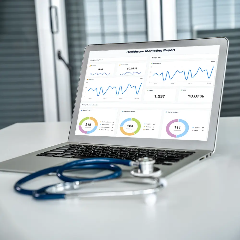 Healthcare SEO Analytics & Reporting