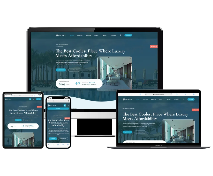 Hotel Website Design & Development