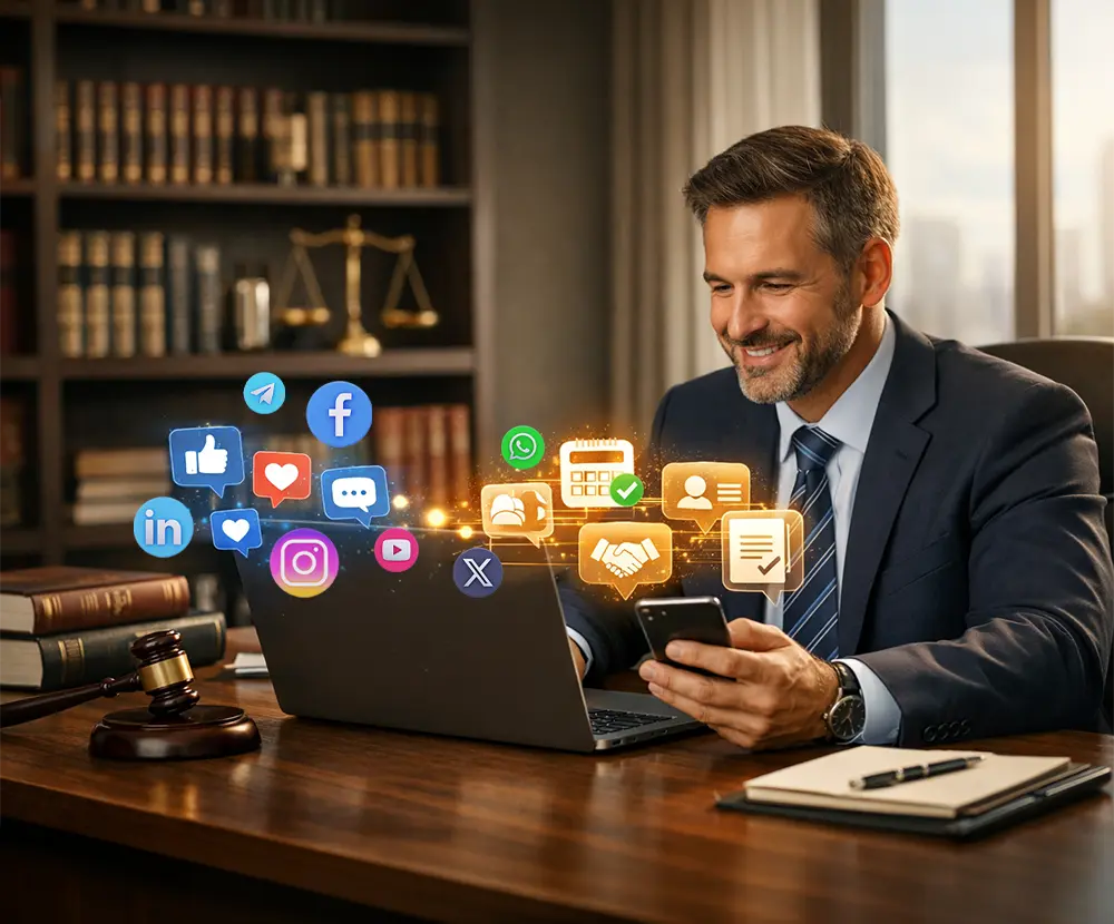 Social Media That Turns Legal Content Into Qualified Client Leads 