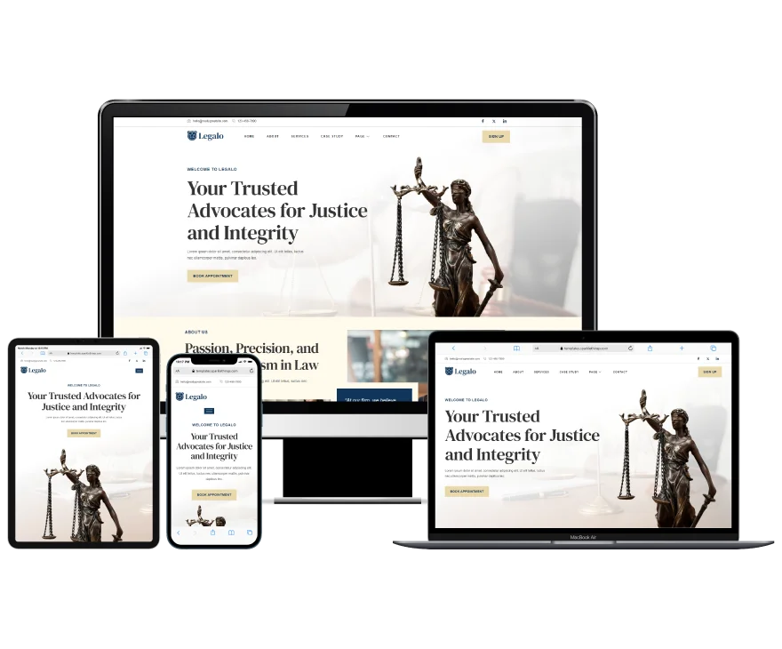Law Firm Websites That Turn Visitors Into Legal Consultations