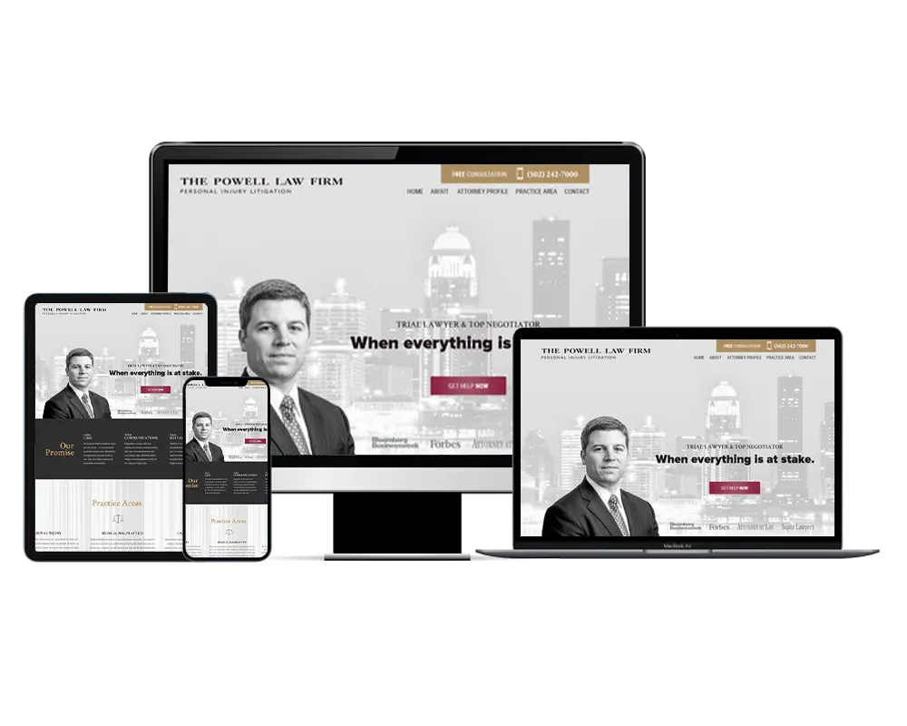 Mobile-First & Responsive Law Firm Design