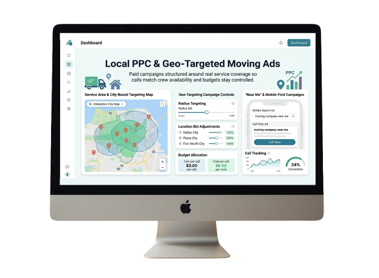 Local PPC & Geo-Targeted Moving  Ads