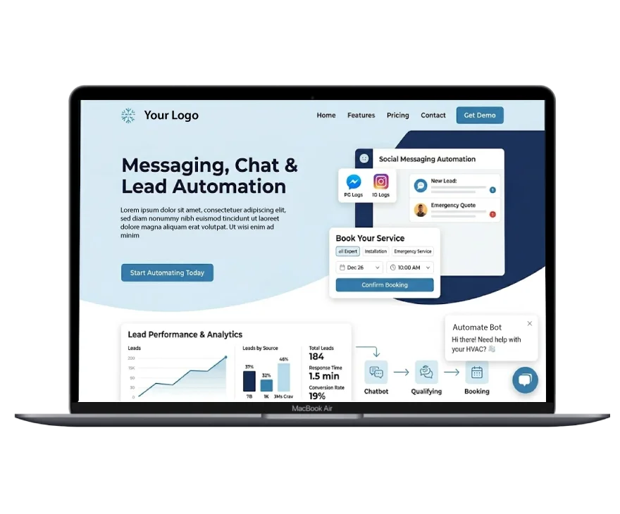 Messaging, Chat & Lead Automation