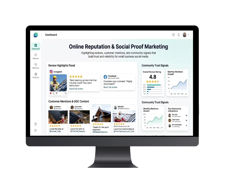 Online Reputation & Social Proof Marketing