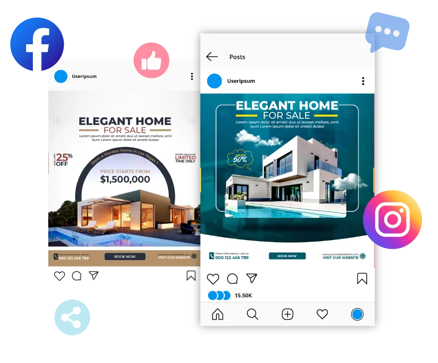 Social Media Management for Real Estate