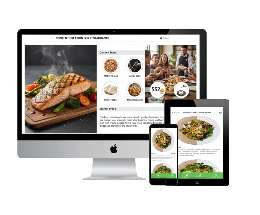 Content Creation for Restaurants