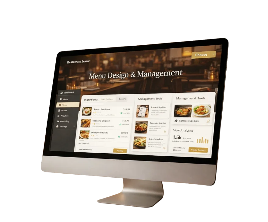 Menu Design & Management