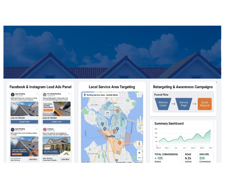 Social Media PPC for Roofers