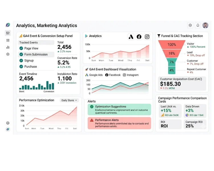 Analytics, Attribution & Optimization