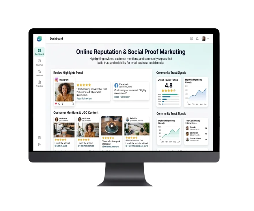 Online Reputation & Social Proof Marketing