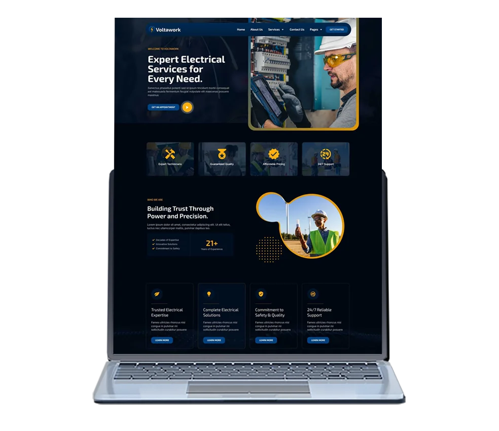 Landing Page Design