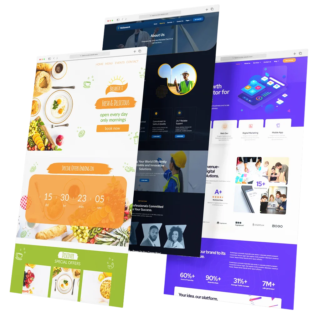 website branding